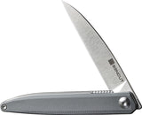 SENCUT Jubil Linerlock Gray G10 Folding D2 Steel Wharncliffe Knife 200293