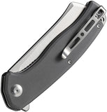 SENCUT Traxler Linerlock Gray G10 Folding 9Cr18MoV Pocket Knife 20057C3