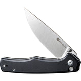 SENCUT Crowley Button Lock Black G10 Folding D2 Steel Pocket Knife 210124