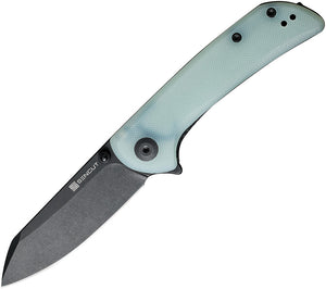 SENCUT Fritch Linerlock Jade G10 Folding 9Cr18MoV Spey Pt Pocket Knife 220142