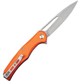 SENCUT Citius Linerlock Orange G10 Folding 9Cr18MoV Drop Point Pocket Knife 01C