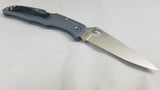 Spyderco Endura 4 Lockback Gray Handle VG10 Stainless Folding Blade Knife 10FPGY