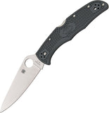 Spyderco Endura 4 Lockback Gray Handle VG10 Stainless Folding Blade Knife 10FPGY