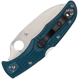 Spyderco Endura 4 Lockback Blue FRN Folding Bohler K390 Pocket Knife 10FPWK390