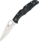 Spyderco Endura 4 Lockback Black FRN Handle Stainless Folding Blade Knife 10PBK