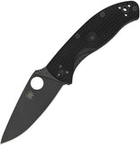 Spyderco Tenacious Linerlock Black FRN Folding 8Cr13MoV Pocket Knife 122PBBK