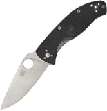 Spyderco Tenacious Linerlock Black FRN Folding 8Cr13MoV Pocket Knife 122PBK