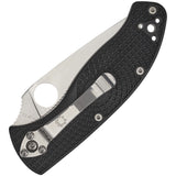 Spyderco Tenacious Linerlock Black FRN Folding 8Cr13MoV Pocket Knife 122PBK