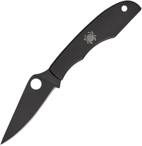 Spyderco Grasshopper Black Slip Joint Folding Knife 138bkp