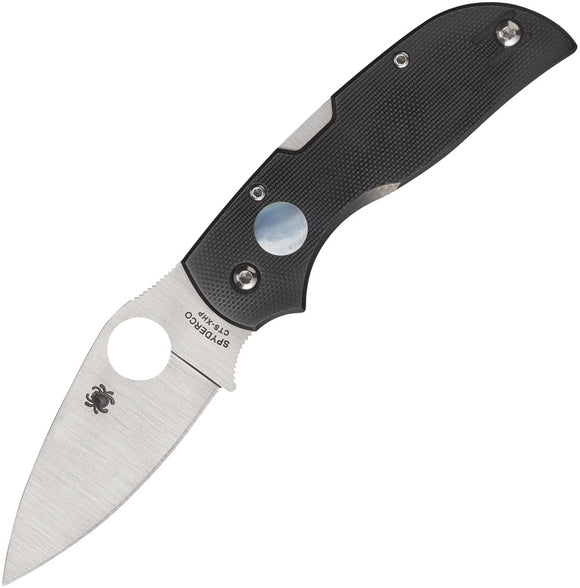 Spyderco Chaparral Sun/Moon Lockback Grey Handle Stainless Knife 152GSMP