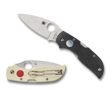 Spyderco Chaparral Sun/Moon Lockback Grey Handle Stainless Knife 152GSMP