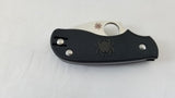 Spyderco Squeak Non-Locking Folder Black FRN Handle Folding Blade Knife 154PBK