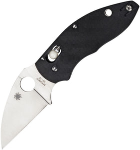 Spyderco Q Ball Ceramic Bearing Lock Folding Blade Black GRN Handle Knife 219GP