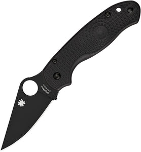 Spyderco Para 3 Compression Lock Black Folding CTS BD1N Pocket Knife