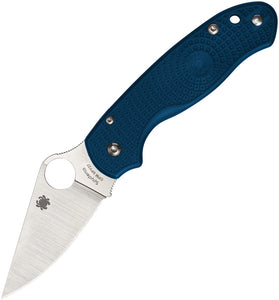Spyderco Para 3 Blue Compression Lock Spy27 Folding Knife 223pcbl