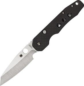 Spyderco Smock Compression Lock CPM S30V Carbon Fiber Folding Knife 240cfp