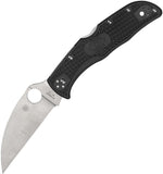 Spyderco Endela Pocket Knife Lockback Black FRN Folding VG-10 Blade 243FPWCBK