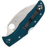 Spyderco Endela Lightweight Lockback Blue FRN Folding K390 Knife 243FPWK390