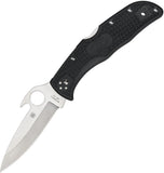 Spyderco Endela Wave Black Folding Knife 243pgyw