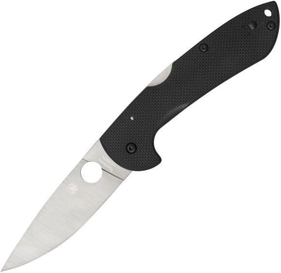 Spyderco Siren Black Lockback LC 200 N Tool Steel Folding Knife 247gp