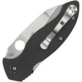 Spyderco Canis Compression Lock Carbon Fiber Folding Knife 248cfp