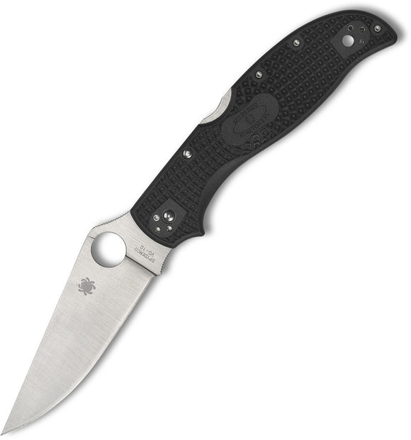 Spyderco Stretch 2 XL Pocket Knife Lockback Black FRN Folding VG-10 Blade 258PBK