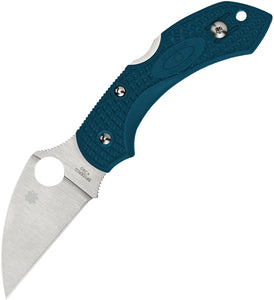 Spyderco Dragonfly 2 Pocket Knife Lockback Blue FRN Folding K390 28FP2WK390