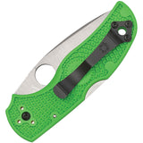 Spyderco Native 5 Salt Lockback Green FRN Folding LC 200N Pocket Knife 41PGR5