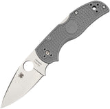 Spyderco Native 5 Lockback Maxamet Gray FRN Handle Folding Blade Knife 41PGY5