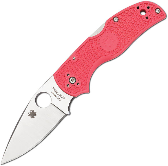 Spyderco Native 5 Lockback Pink Heels Handle Folding Blade Women Knife 41PPN5