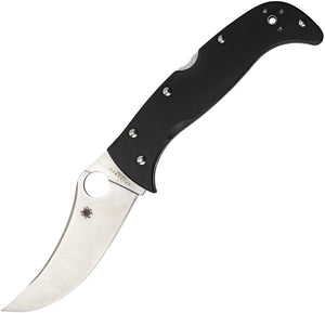 SPYDERCO Chinook 4 8.47" Plain CPM S30V Steel Folding Blade G-10 Handle Knife 63gp4