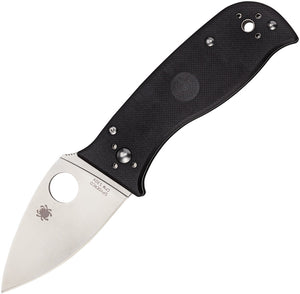 Spyderco Lil Temperance 3 Comp Lock Folding Blade Black G10 Handle Knife 69GP3