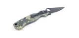 Spyderco Para-Military 2 Comp Lock Black Folding Blade Digital Camo Handle Knife 81GPCMOBK2