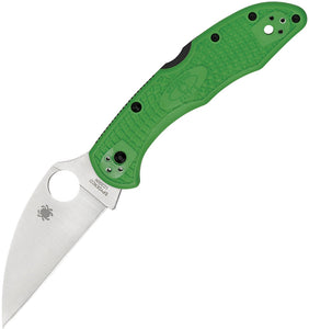 Spyderco Salt 2 Green Lockback Folding Knife 88fpwcgr2