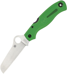 Spyderco Atlantic Salt Green Lockback LC200N Folding Knife 89fpgr