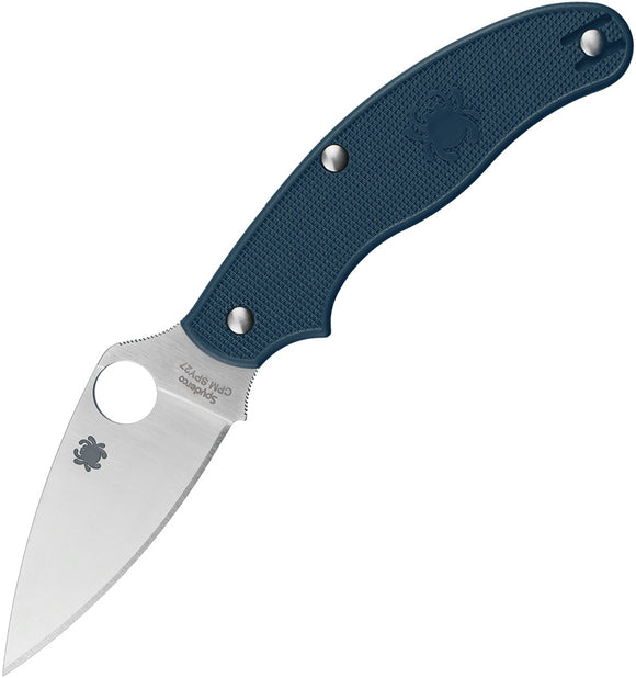 Spyderco UK Pen Slip Joint Cobalt Blue FRN Folding CPM-SPY27 Pocket Knife 94PCBL