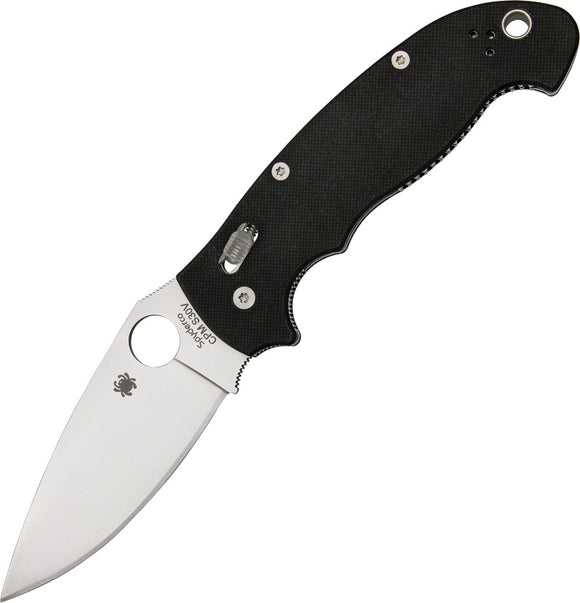 Spyderco Manix 2 XL Black G10 Handle Stainless Ball Bearing Folding Knife 95GP2