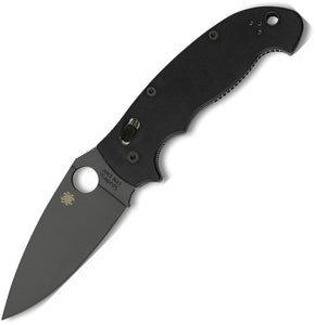 Spyderco Manix 2 XL Ball Bearing Lock Black DLC Folding Blade Knife 95GPBBK2