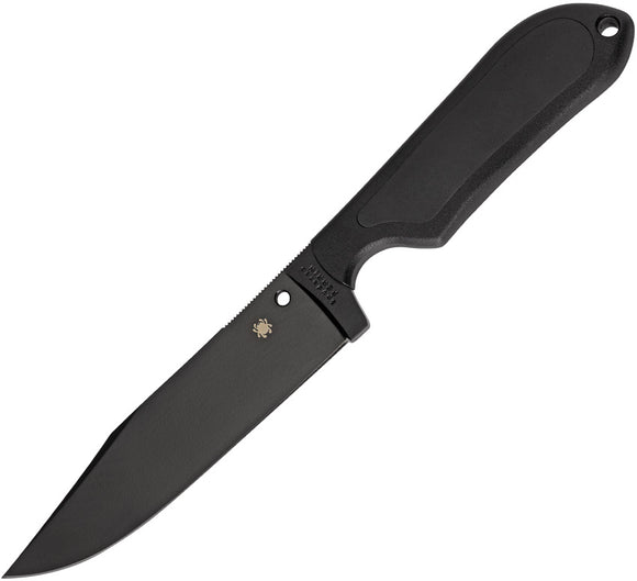 Spyderco Street Bowie VG-10 Stainless Fixed Blade Black FRN Handle Knife FB04PBB