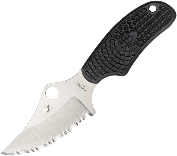 Spyderco Self Defense H1 Fixed Serrated Blade ARK Always Ready Knife F –  Atlantic Knife Company