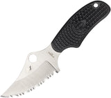 Spyderco Self Defense H1 Fixed Serrated Blade ARK Always Ready Knife FB35SBK