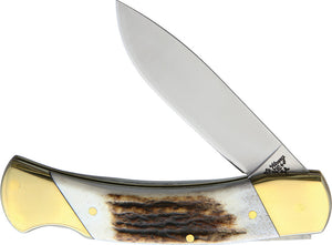 Schrade Stag Lockback Folding Knife 06