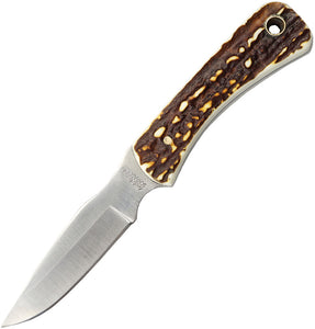 Schrade 6.5" Uncle Henry Delrin Stag Fixed Blade Knife 1100092