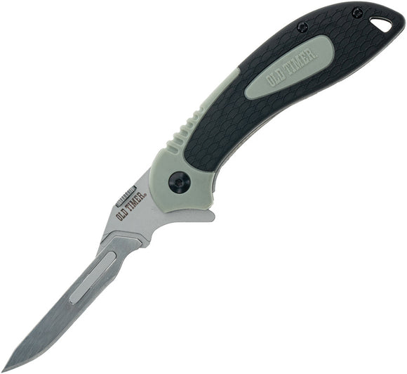Schrade Replaceable Blade Kit Gray Linerlock Folding Knife 1123115
