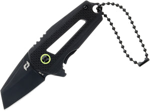 Schrade Roadie Folding Pocket Knife Framelock Black G10 AUS-10A Steel 1159292