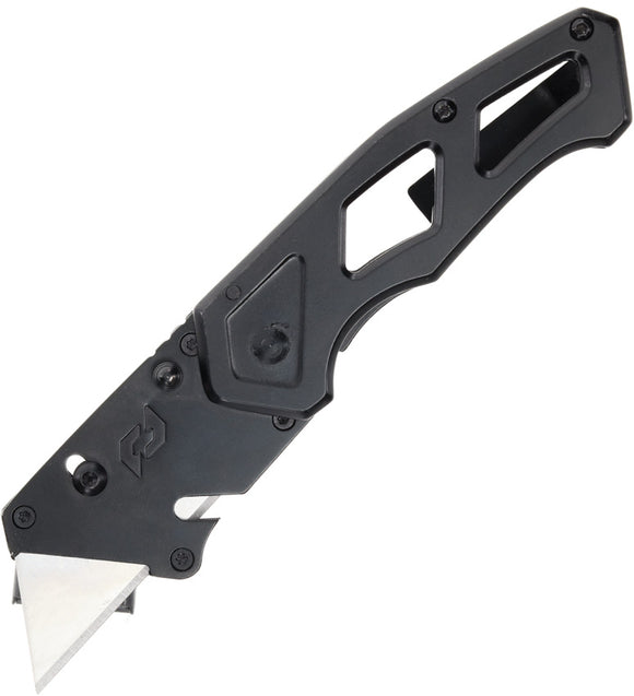 Schrade Tradesman Framelock Black Stainless Folding Razor Blade Pocket Knife 1159300