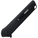 Schrade Steelhead Folding Pocket Knife Linerlock Black G10 AUS-10A Steel 1159314