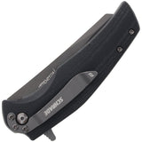 Schrade Torsion Linerlock Black G10 Folding AUS-8 Stainless Pocket Knife 1182622