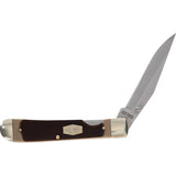 Schrade Old Timer Trapper Linerlock Sawcut Delrin Folding Pocket Knife 1187233