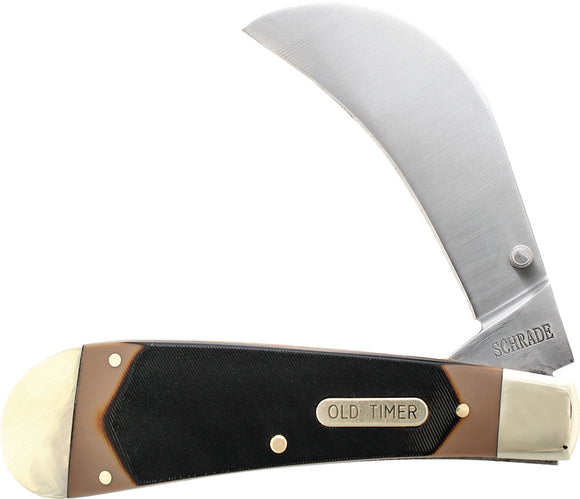 Schrade Old Timer Hawkbill Pruner Folding Knife 216ot